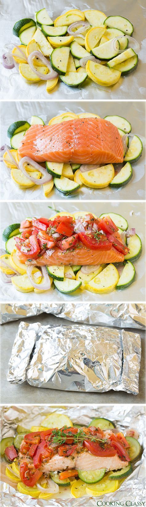 Quick & Healthy: Simple Salmon Veggie Foil Packs for Busy Lives